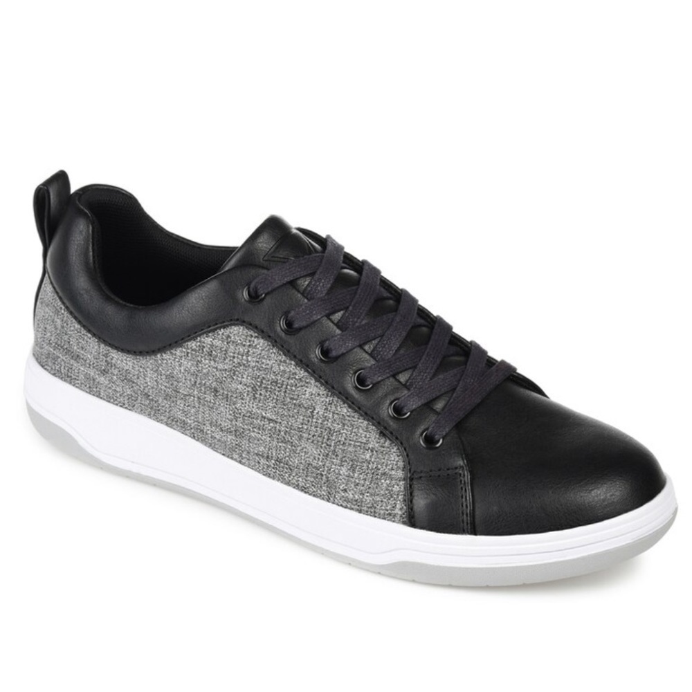 Vance Co. Cruz lace up black‎ gray sneakers men’s Sz 13 new